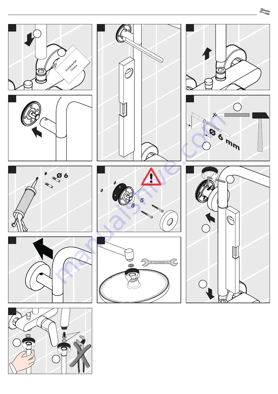 Hans Grohe Crometta S 240 1jet 27269000 Instructions For Use/Assembly Instructions Download Page 33