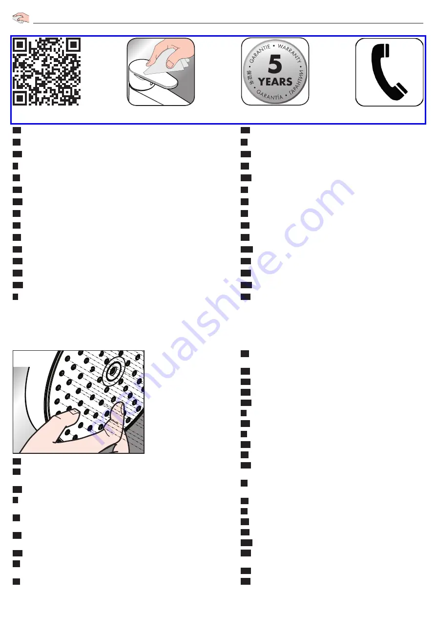 Hans Grohe Crometta S 240 1jet 27269000 Instructions For Use/Assembly Instructions Download Page 36