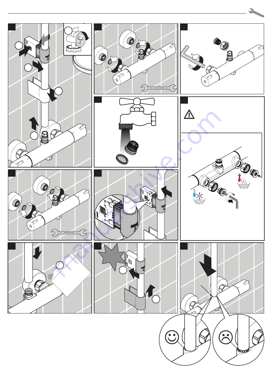 Hans Grohe Crometta S 240 Varia Showerpipe 26781000 Скачать руководство пользователя страница 37