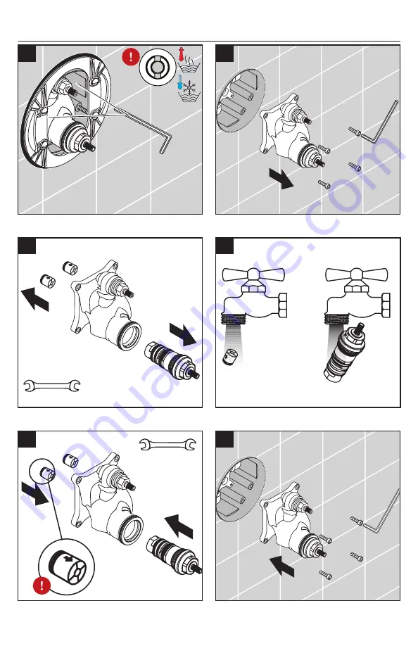 Hans Grohe E 04352 0 Series Installation/User Instructions/Warranty Download Page 16