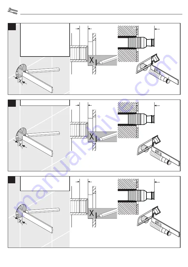 Hans Grohe E 13414 Series Assembly Instructions Manual Download Page 2