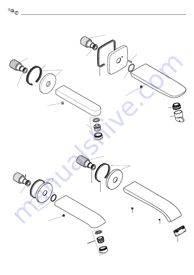 Hans Grohe E 13414 Series Assembly Instructions Manual Download Page 12