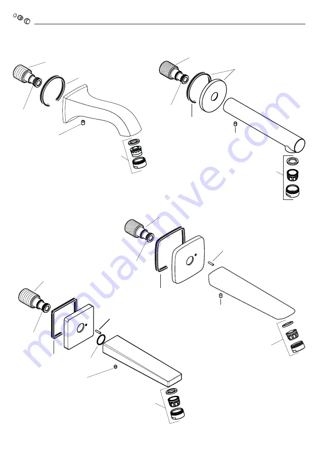 Hans Grohe E 13414 Series Скачать руководство пользователя страница 14