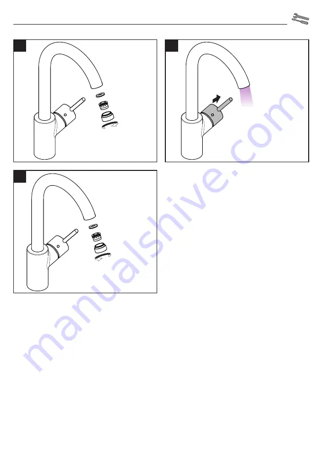 Hans Grohe Ecos L 1jet 14816003 Instructions For Use And Assembly Instructions Download Page 7