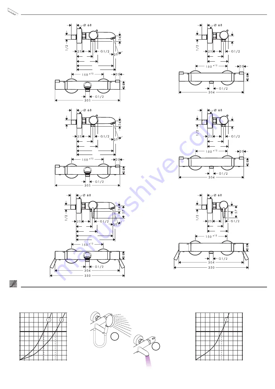 Hans Grohe Ecostat Comfort 13114 Series Instructions For Use/Assembly Instructions Download Page 36