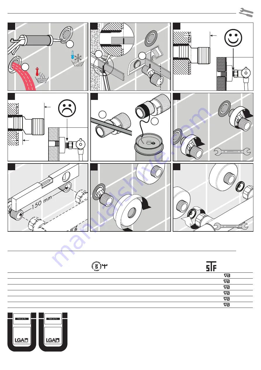 Hans Grohe Ecostat Comfort HQ Instructions For Use Manual Download Page 31