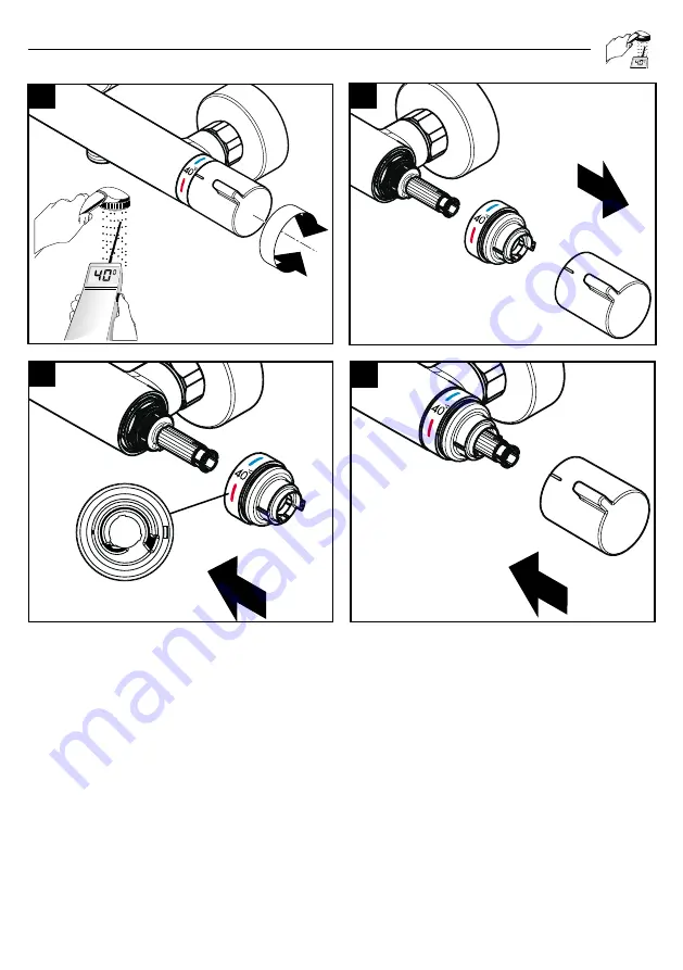 Hans Grohe Ecostat Comfort Instructions For Use/Assembly Instructions Download Page 63