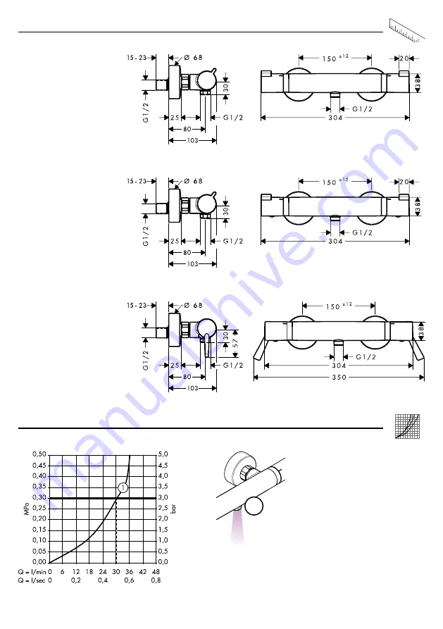 Hans Grohe Ecostat Comfort Instructions For Use/Assembly Instructions Download Page 67