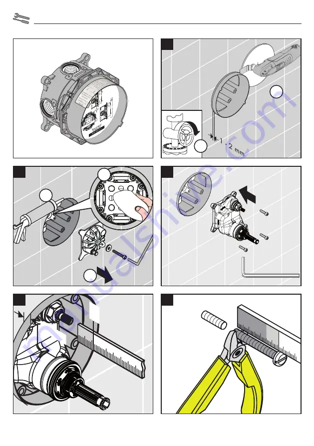 Hans Grohe Ecostat E 15707 Series Instructions For Use/Assembly Instructions Download Page 60