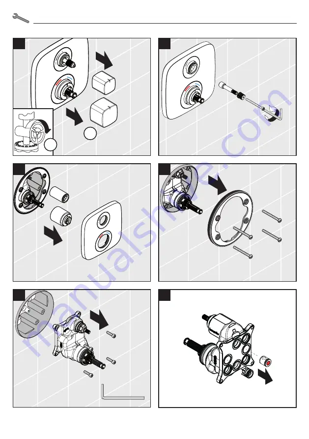 Hans Grohe Ecostat E 15707 Series Instructions For Use/Assembly Instructions Download Page 66