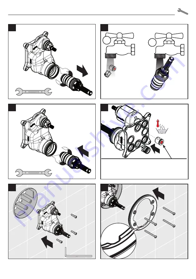 Hans Grohe Ecostat E 15707 Series Instructions For Use/Assembly Instructions Download Page 67