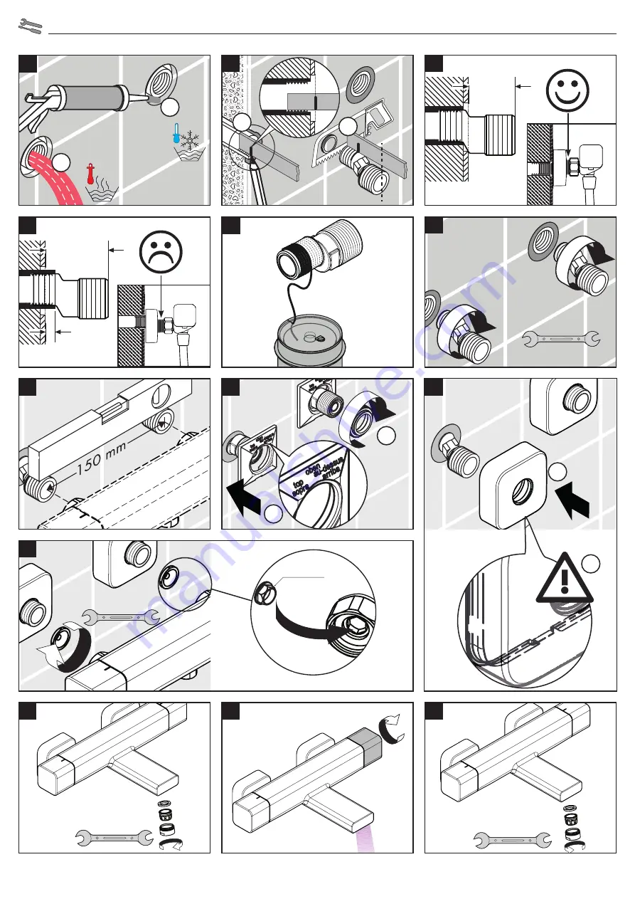 Hans Grohe Ecostat E 15785000 Скачать руководство пользователя страница 8