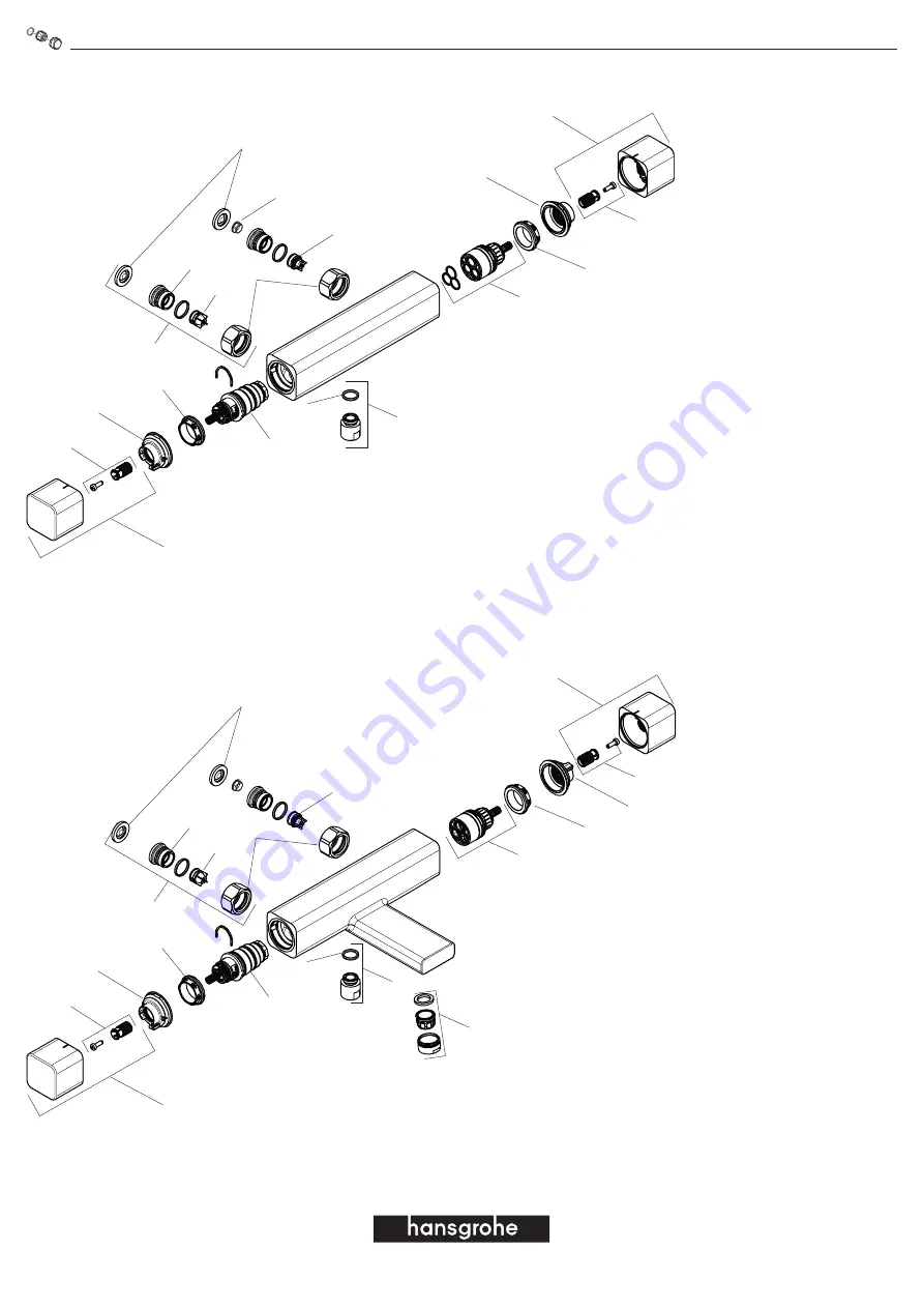 Hans Grohe Ecostat E 15785000 Instructions For Use/Assembly Instructions Download Page 12