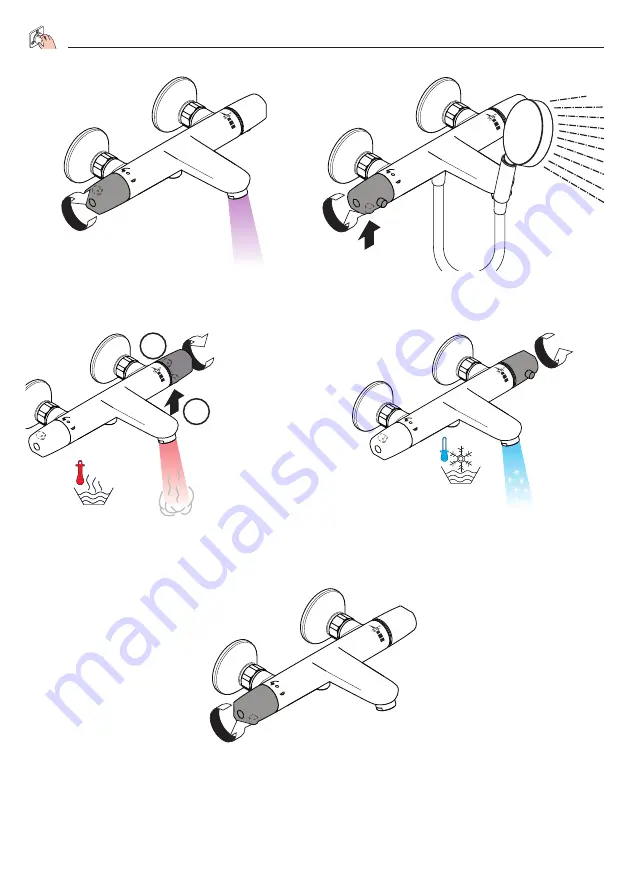 Hans Grohe Ecostat S 13148000 Instructions For Use/Assembly Instructions Download Page 28