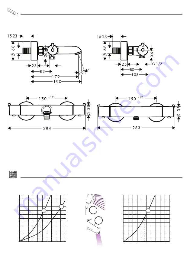 Hans Grohe Ecostat S 13148000 Instructions For Use/Assembly Instructions Download Page 30