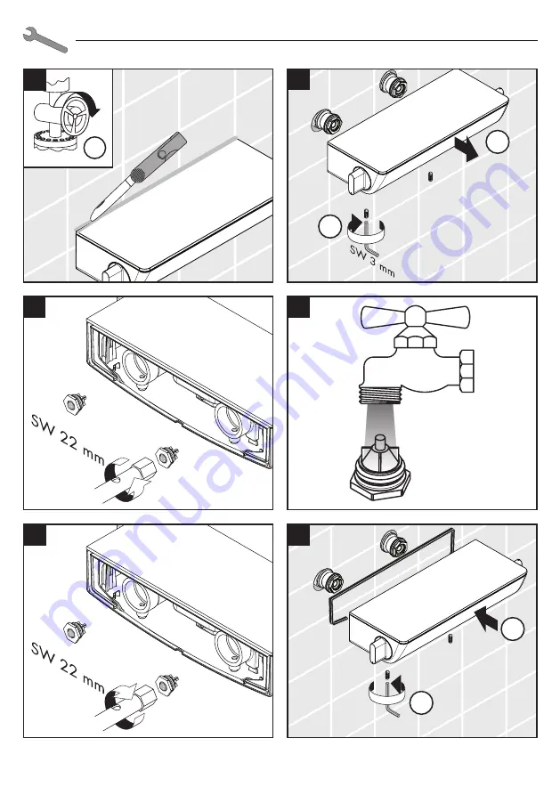 Hans Grohe Ecostat Select Series Instructions For Use/Assembly Instructions Download Page 10