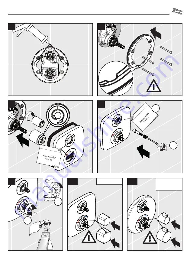 Hans Grohe Ecostat Square 15714700 Скачать руководство пользователя страница 76