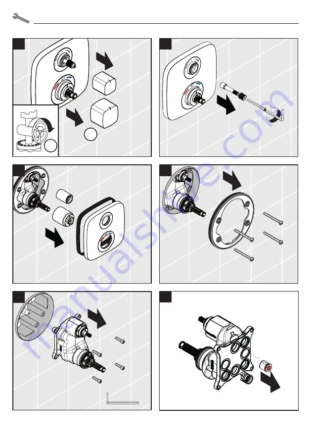 Hans Grohe Ecostat Square 15714700 Instructions For Use/Assembly Instructions Download Page 80