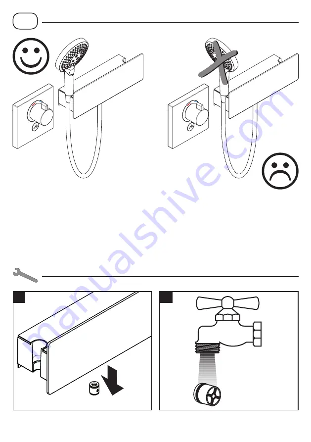 Hans Grohe FixFit Porter 300 Instructions For Use/Assembly Instructions Download Page 18