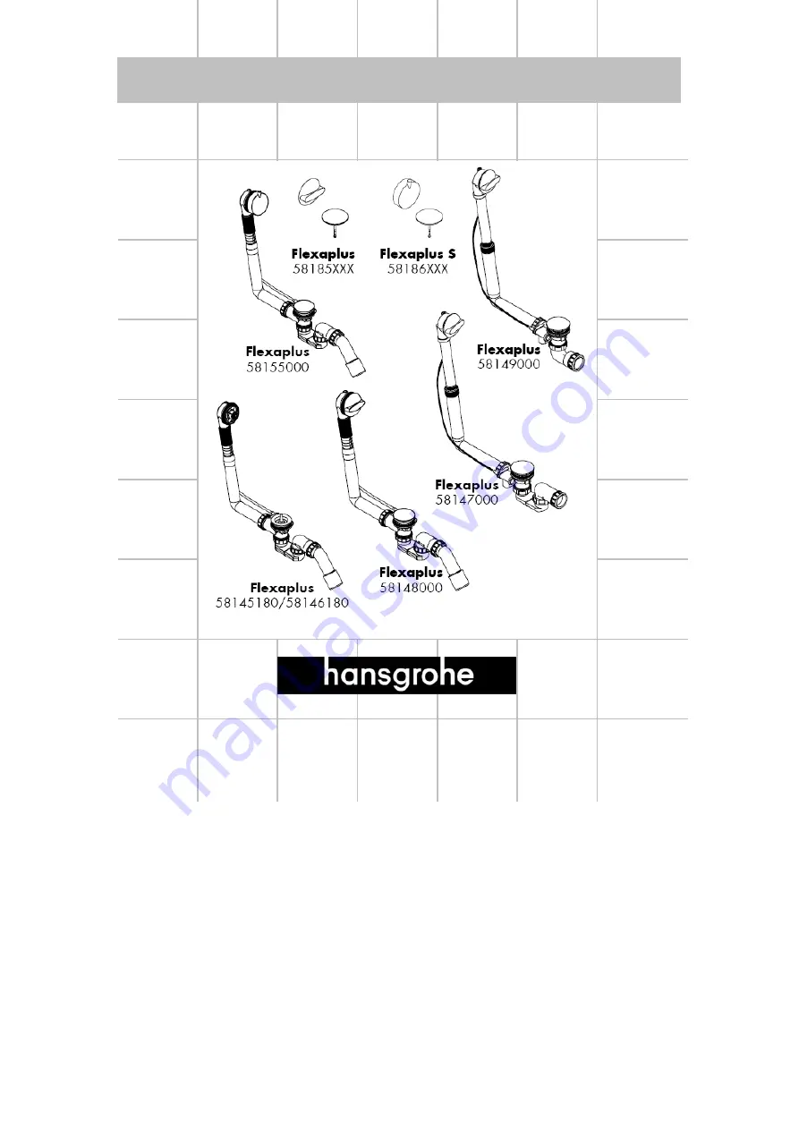 Hans Grohe Flexaplus 58145180 Скачать руководство пользователя страница 22