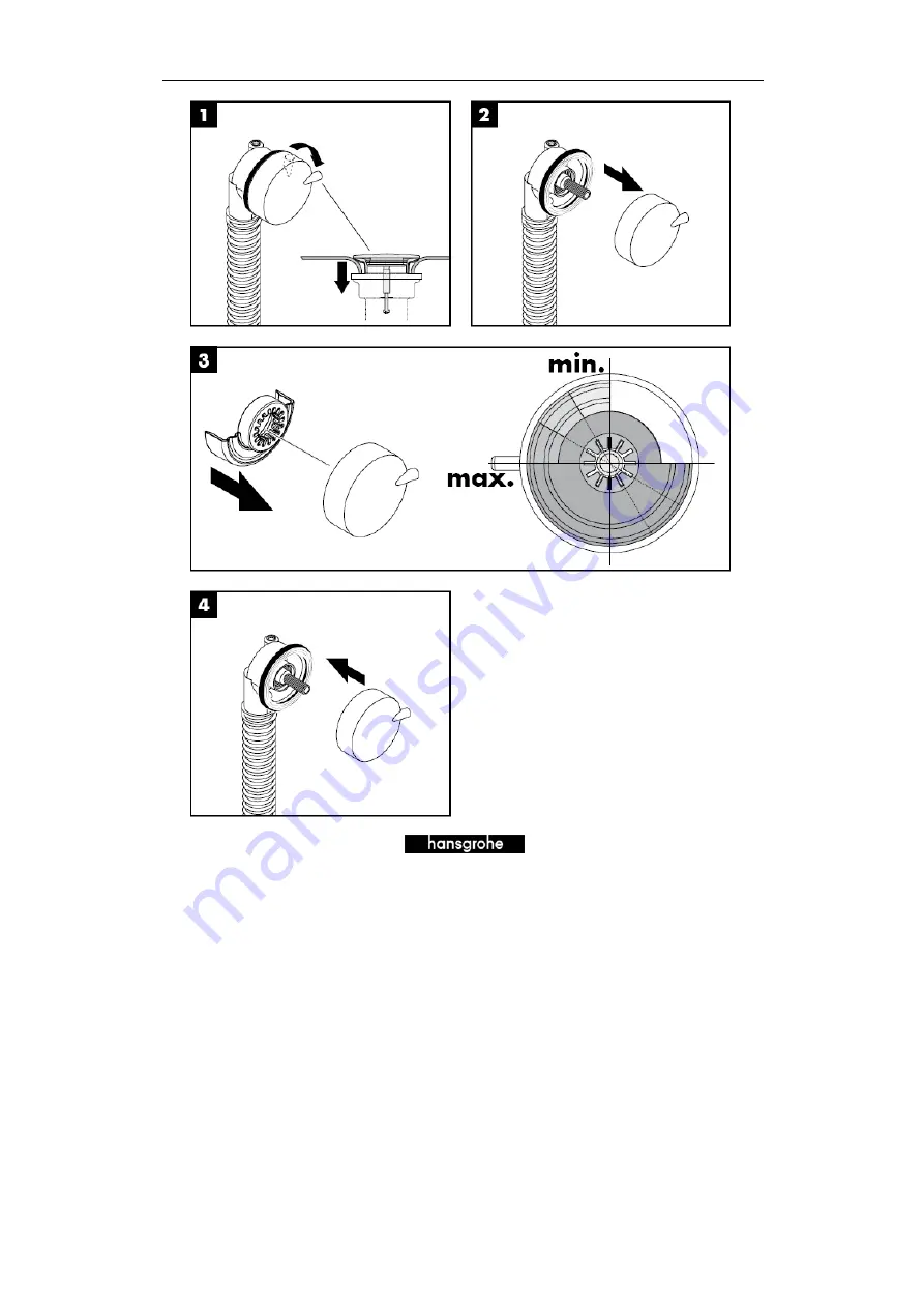 Hans Grohe Flexaplus 58145180 Assembly Instructions Manual Download Page 28