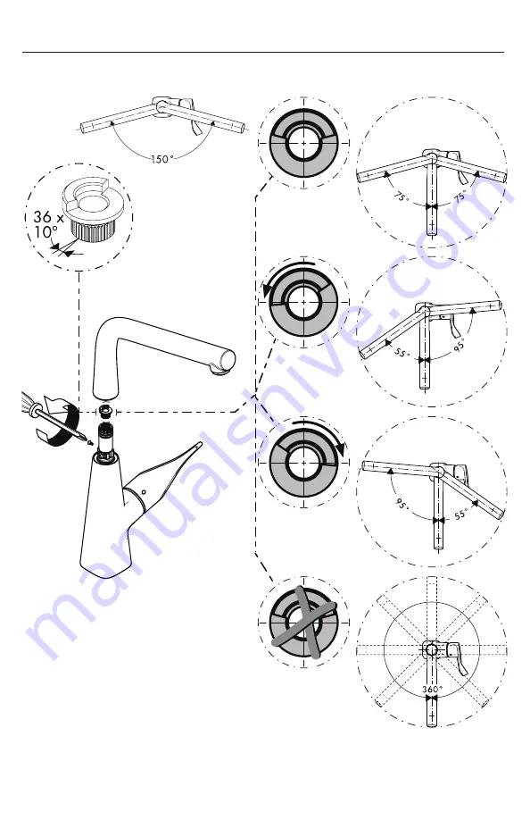 Hans Grohe Focus 04507 0 Series Скачать руководство пользователя страница 10