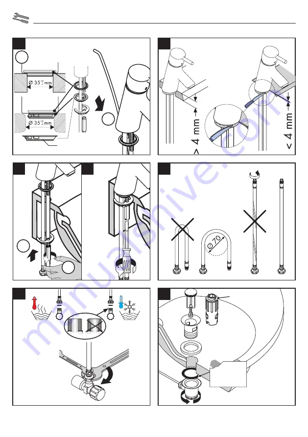 Hans Grohe Focus 100 31513000 Скачать руководство пользователя страница 2