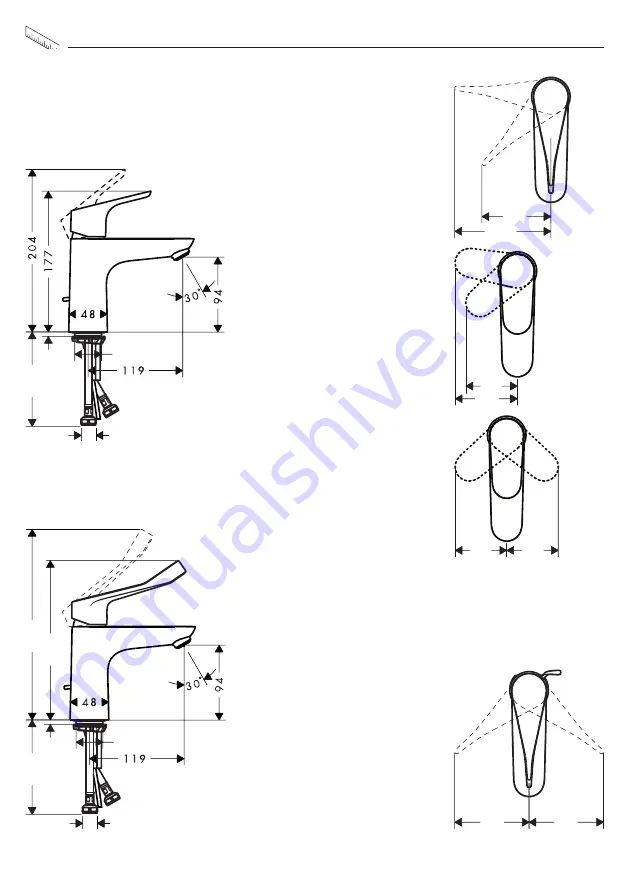 Hans Grohe Focus 100 CoolStart 31509000 Скачать руководство пользователя страница 40