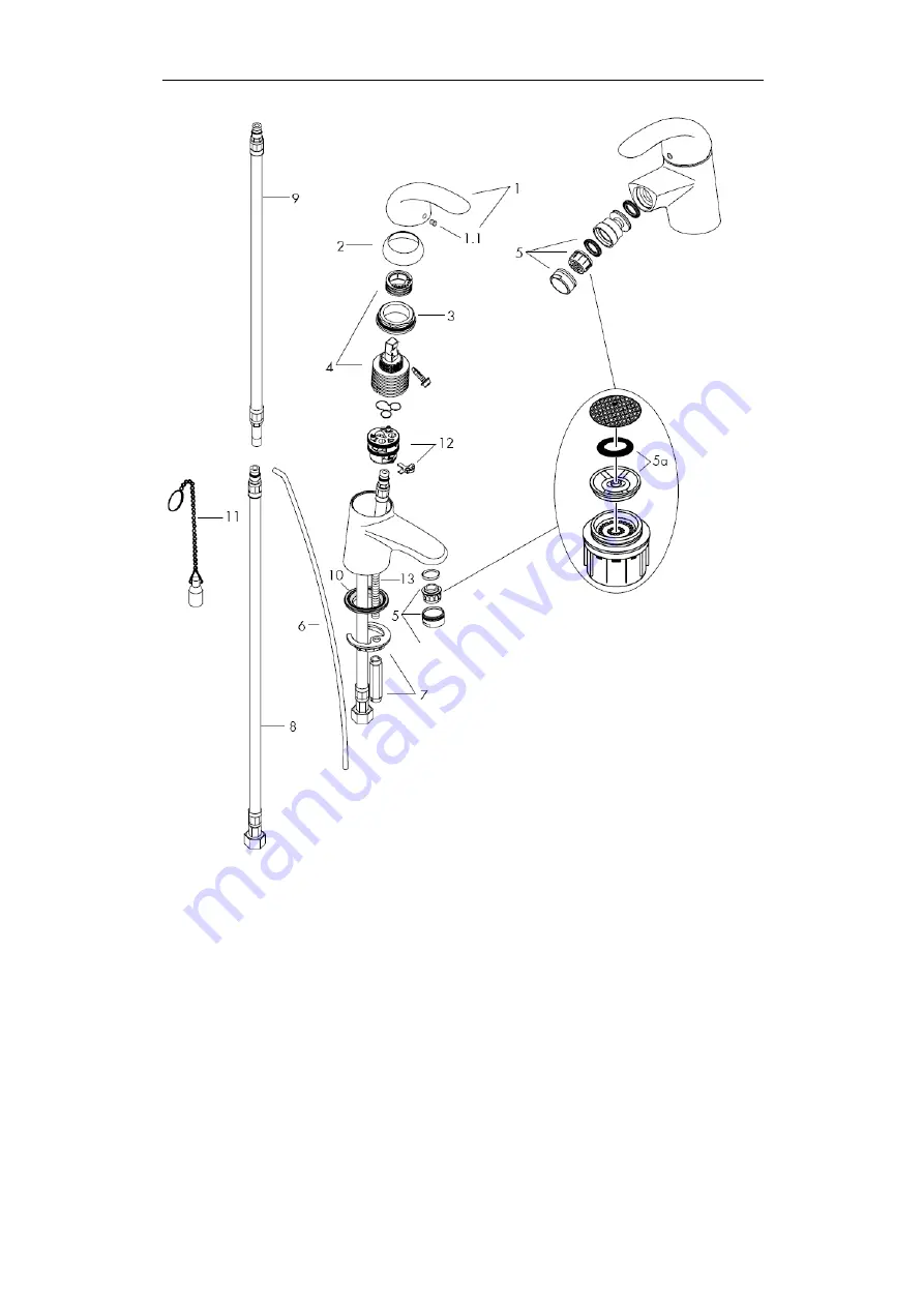 Hans Grohe Focus E 31700 Series Assembly Instructions Manual Download Page 11