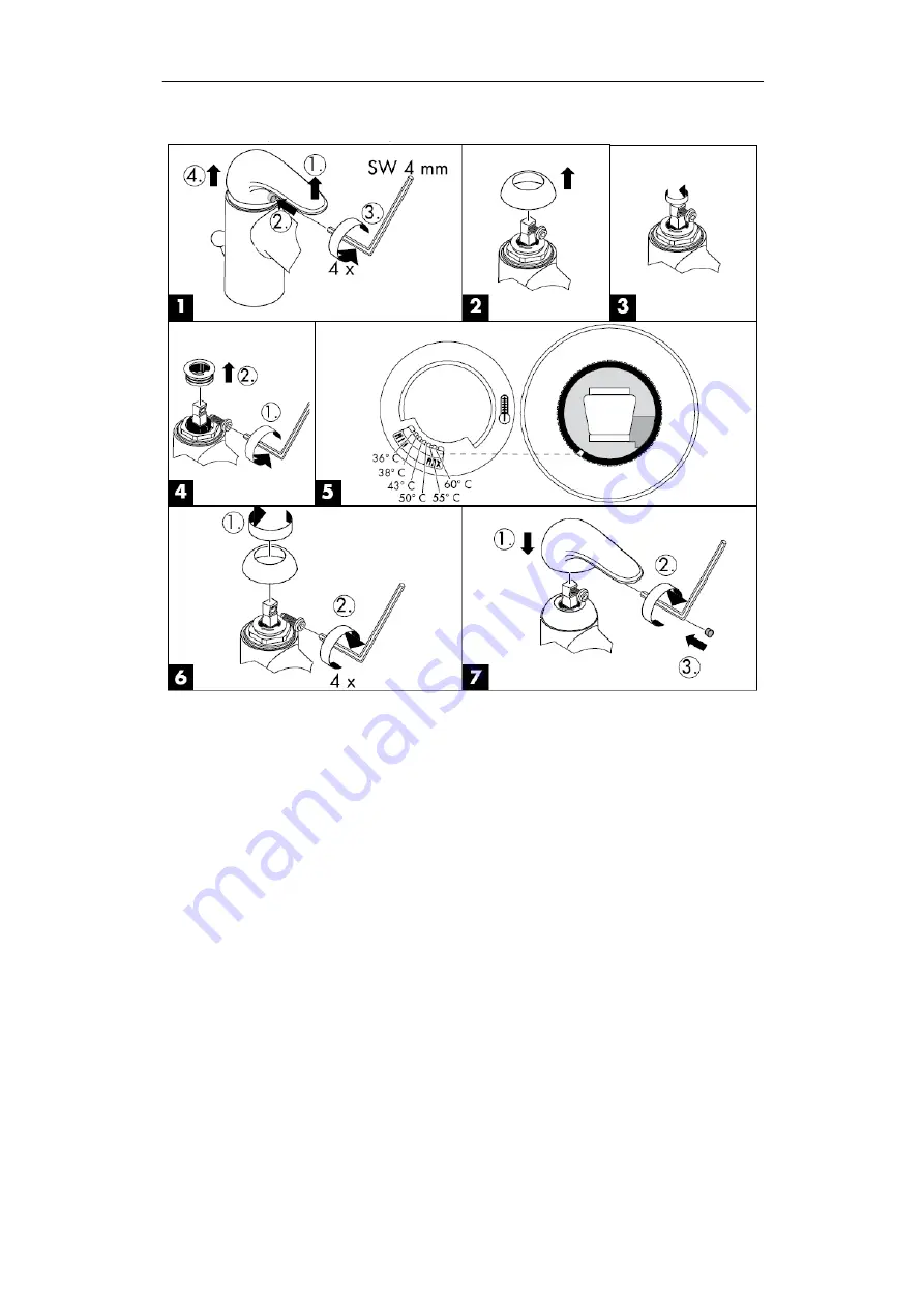 Hans Grohe Focus E 31700 Series Assembly Instructions Manual Download Page 39