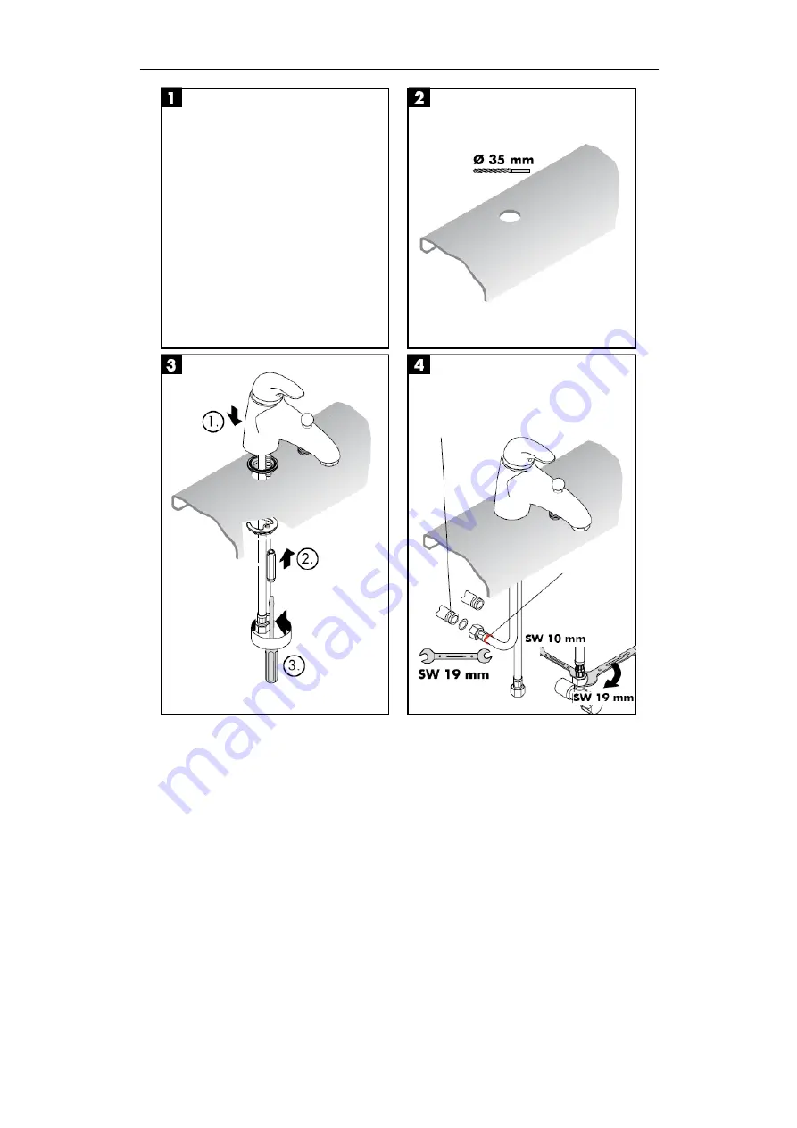 Hans Grohe Focus E 31751000 Assembly Instructions Manual Download Page 35