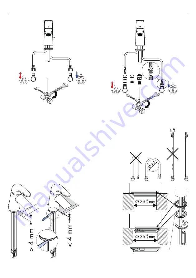 Hans Grohe Focus E2 31730000 Manual Download Page 4