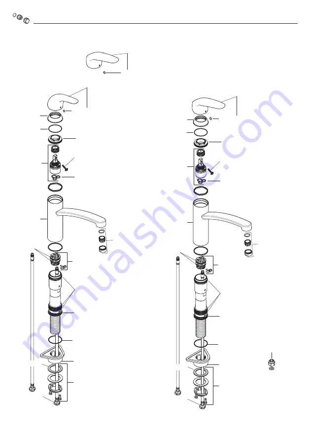 Hans Grohe Focus M41 160 1jet 31806 Series Скачать руководство пользователя страница 38