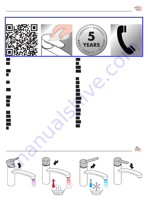 Hans Grohe Focus M41 160 1jet 31806 Series Скачать руководство пользователя страница 39