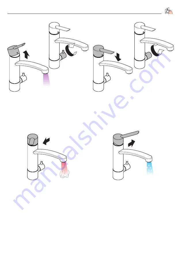 Hans Grohe Focus M41 200 1jet 31803000 Instructions For Use/Assembly Instructions Download Page 35