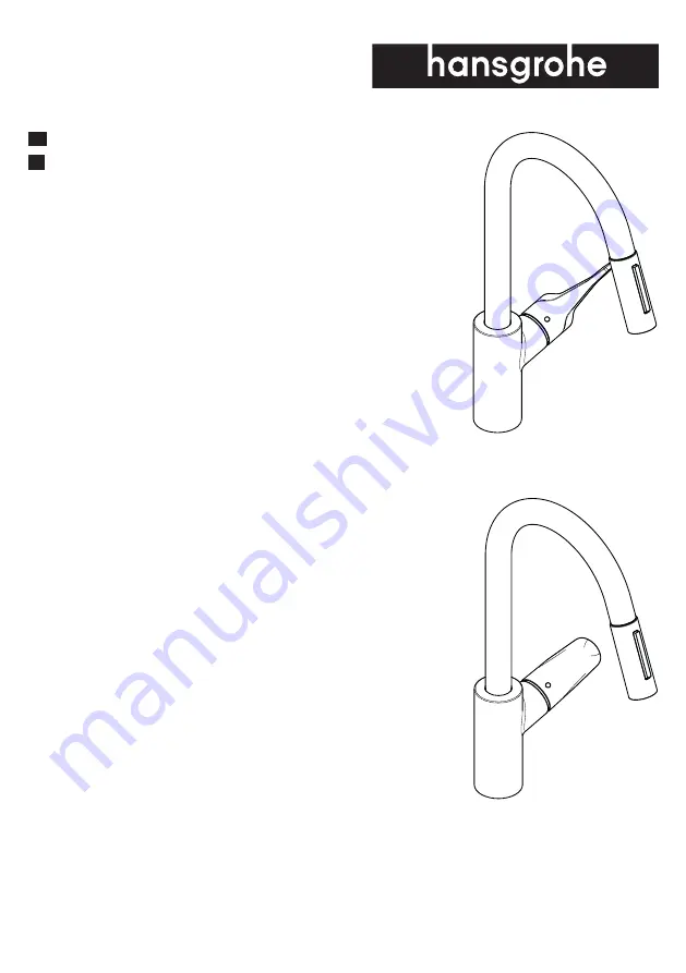 Hans Grohe Focus M41 240 2jet31815 3 Series Скачать руководство пользователя страница 1