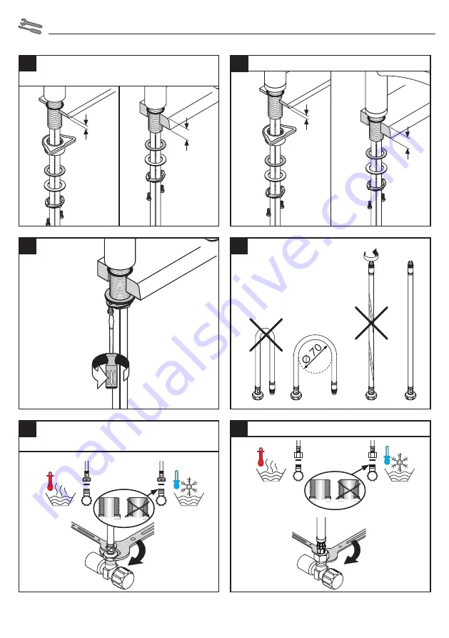 Hans Grohe Focus M42 120 1jet 71806 Series Instructions For Use/Assembly Instructions Download Page 34