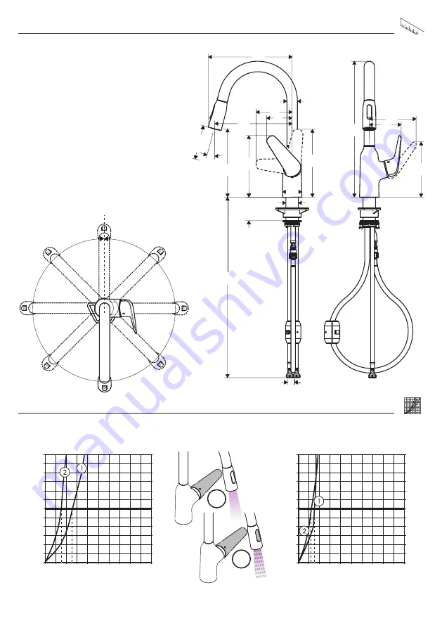 Hans Grohe Focus M42 180 2jet 71801 Series Instructions For Use/Assembly Instructions Download Page 39