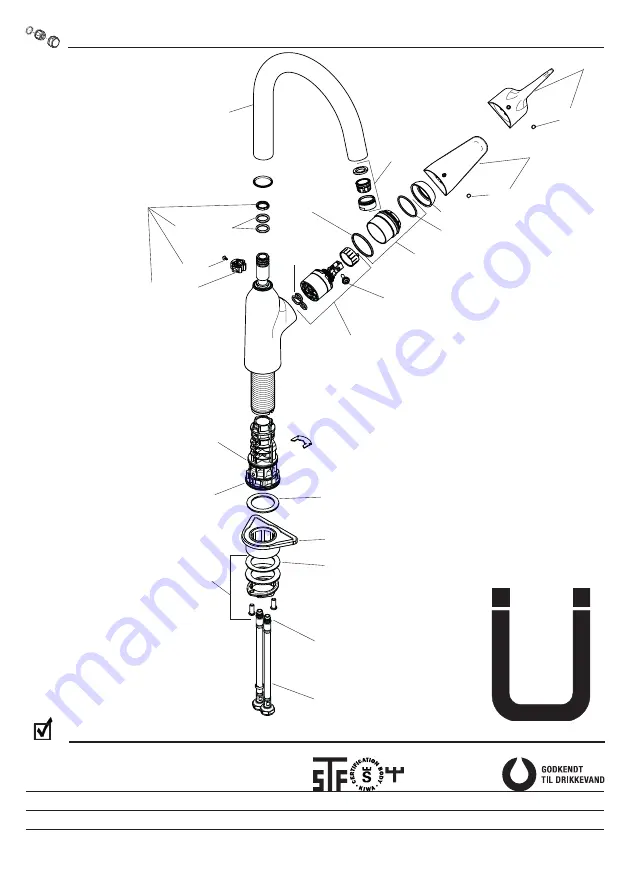 Hans Grohe Focus M42 220 1jet Instructions For Use/Assembly Instructions Download Page 36