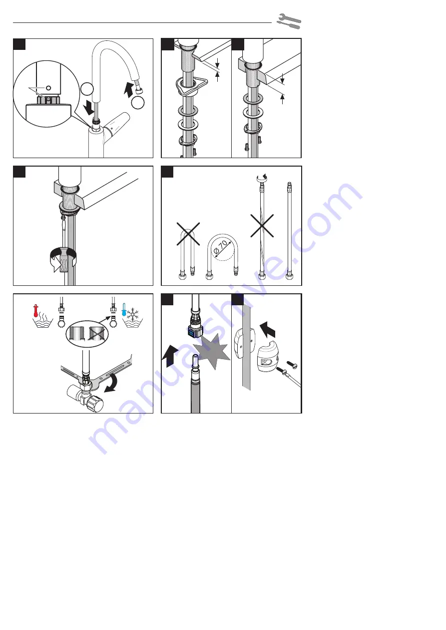 Hans Grohe Focus Series Instructions For Use/Assembly Instructions Download Page 3