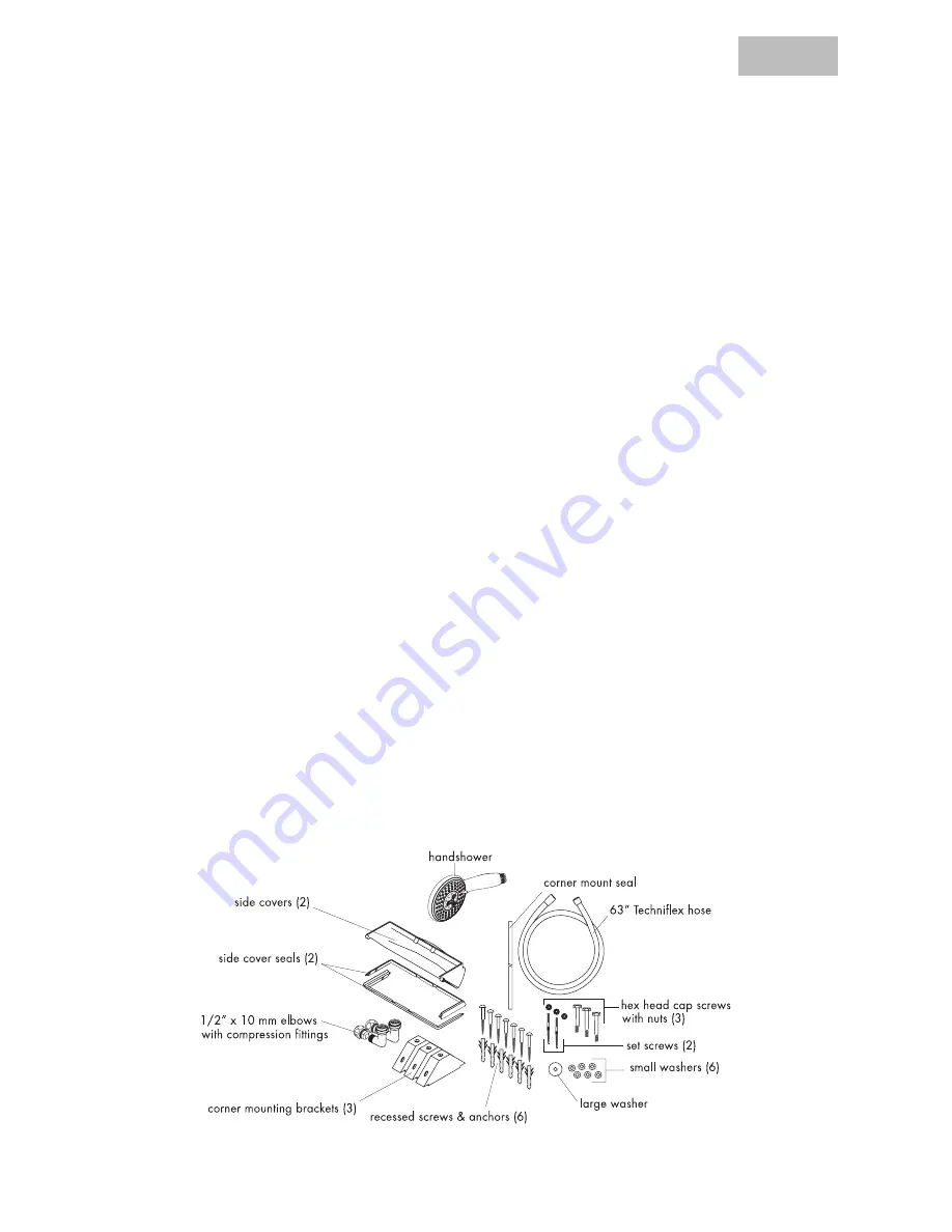 Hans Grohe II Installation Instructions / Warranty Download Page 3