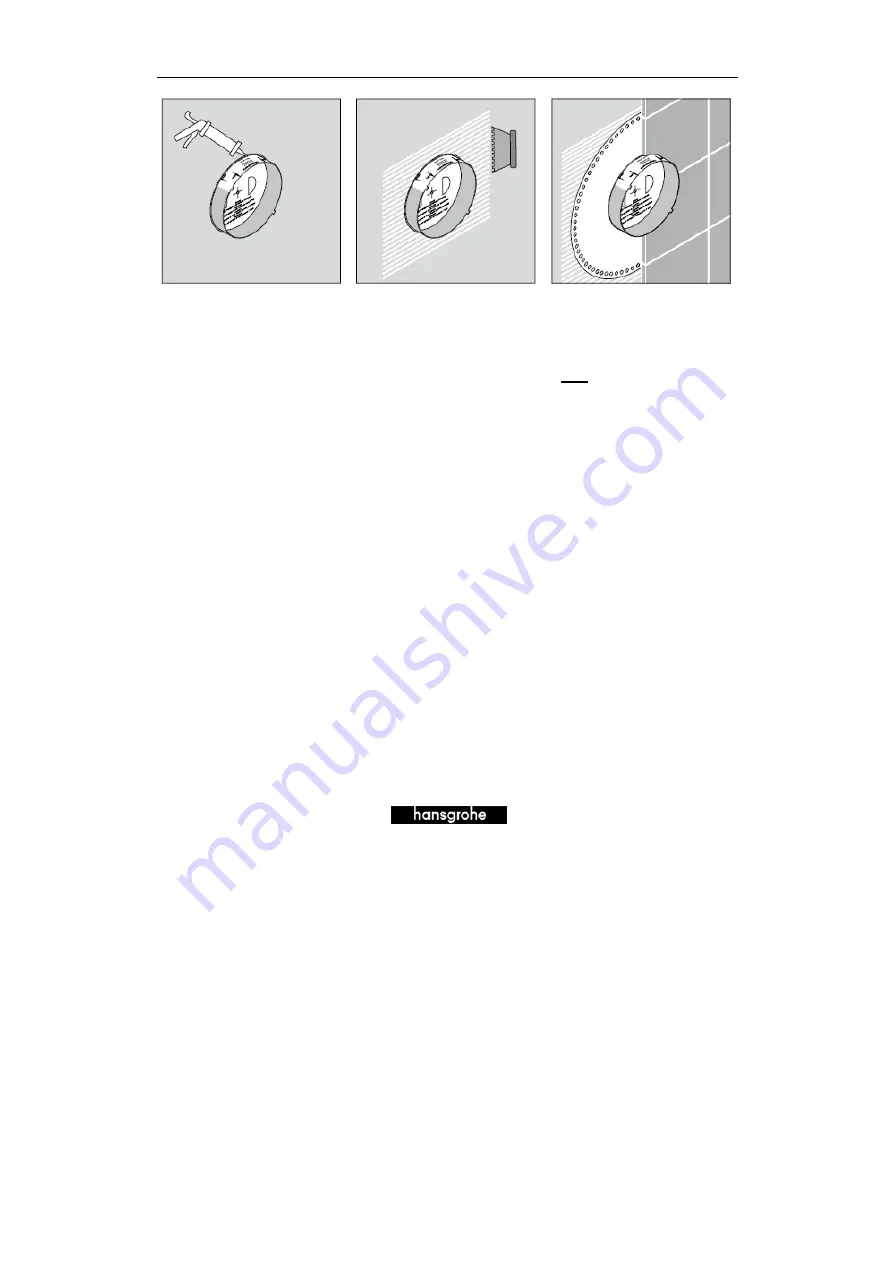 Hans Grohe Imodul 13615180 Assembly Instructions Manual Download Page 487