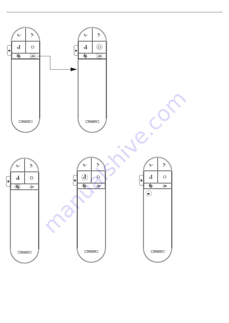 Hans Grohe LavaPura Uno Shower Toilet E 305 22406007 Instructions For Use/Assembly Instructions Download Page 18