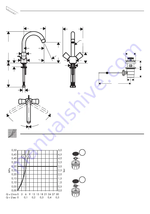 Hans Grohe Logis 71222007 Instructions For Use Manual Download Page 10