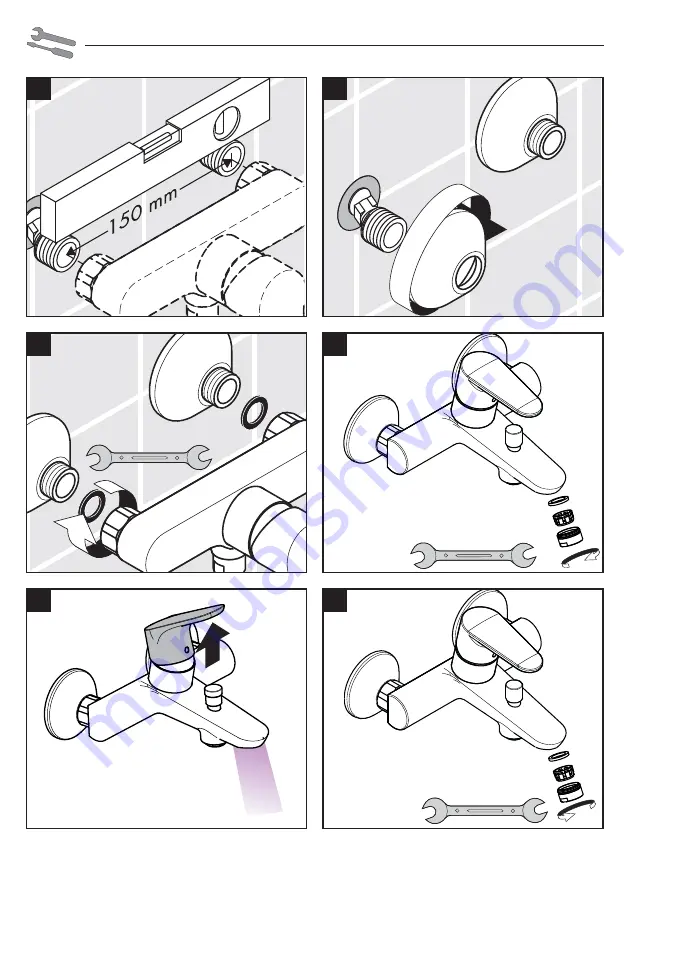 Hans Grohe Logis Loop 71244000 Instructions For Use/Assembly Instructions Download Page 4