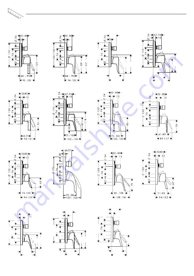 Hans Grohe Logis Instructions For Use/Assembly Instructions Download Page 34