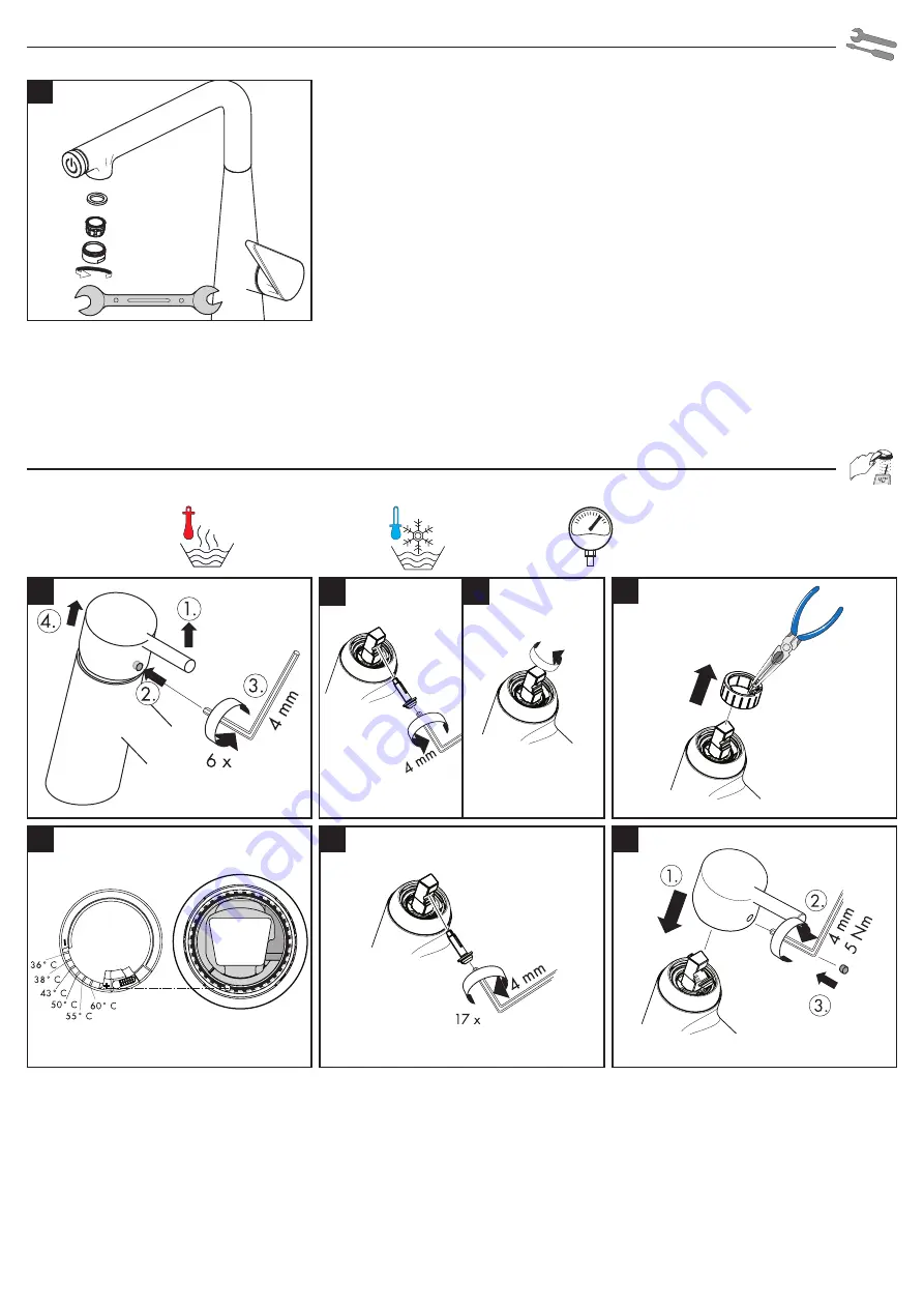 Hans Grohe M512-H300 ST Instructions For Use/Assembly Instructions Download Page 33