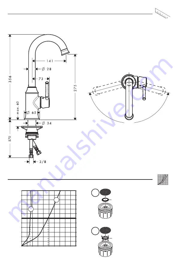 Hans Grohe M531-H280 73872000 Instructions For Use/Assembly Instructions Download Page 34