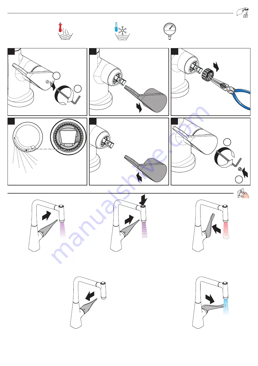 Hans Grohe M7116-H220 73800000 Instructions For Use/Assembly Instructions Download Page 37