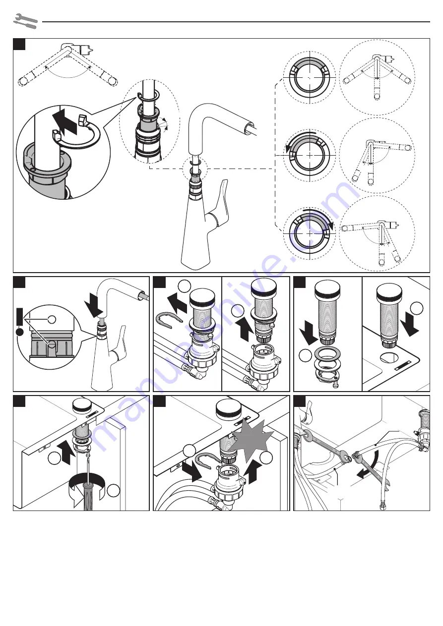 Hans Grohe M7120-H220 Instructions For Use/Assembly Instructions Download Page 34